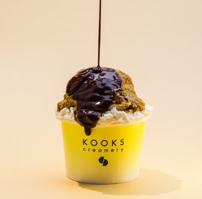 Kunafa Pistachio Ice Cream