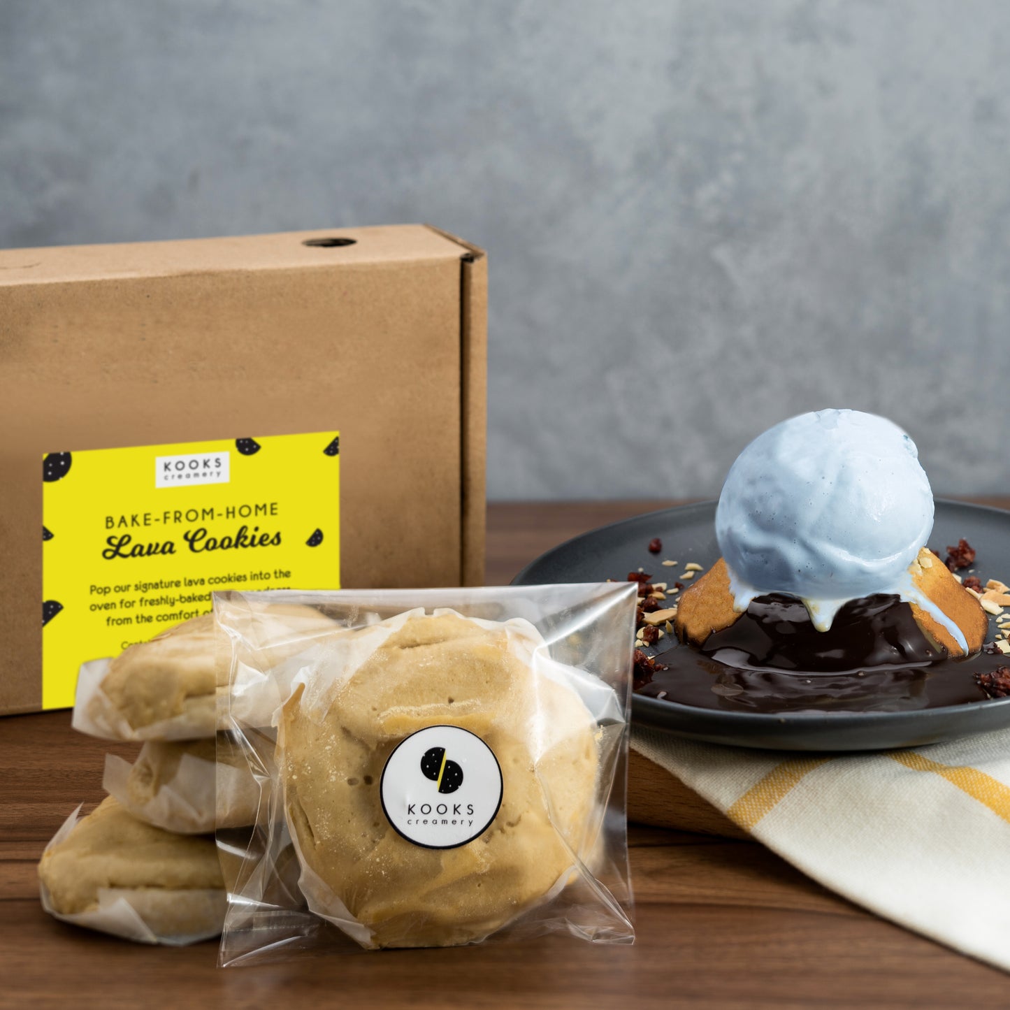 Chocolate Lava Cookies & Ice Cream Cooler Bag Bundle