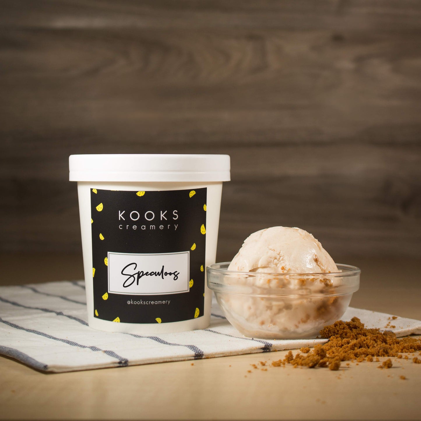 Speculoos ice cream