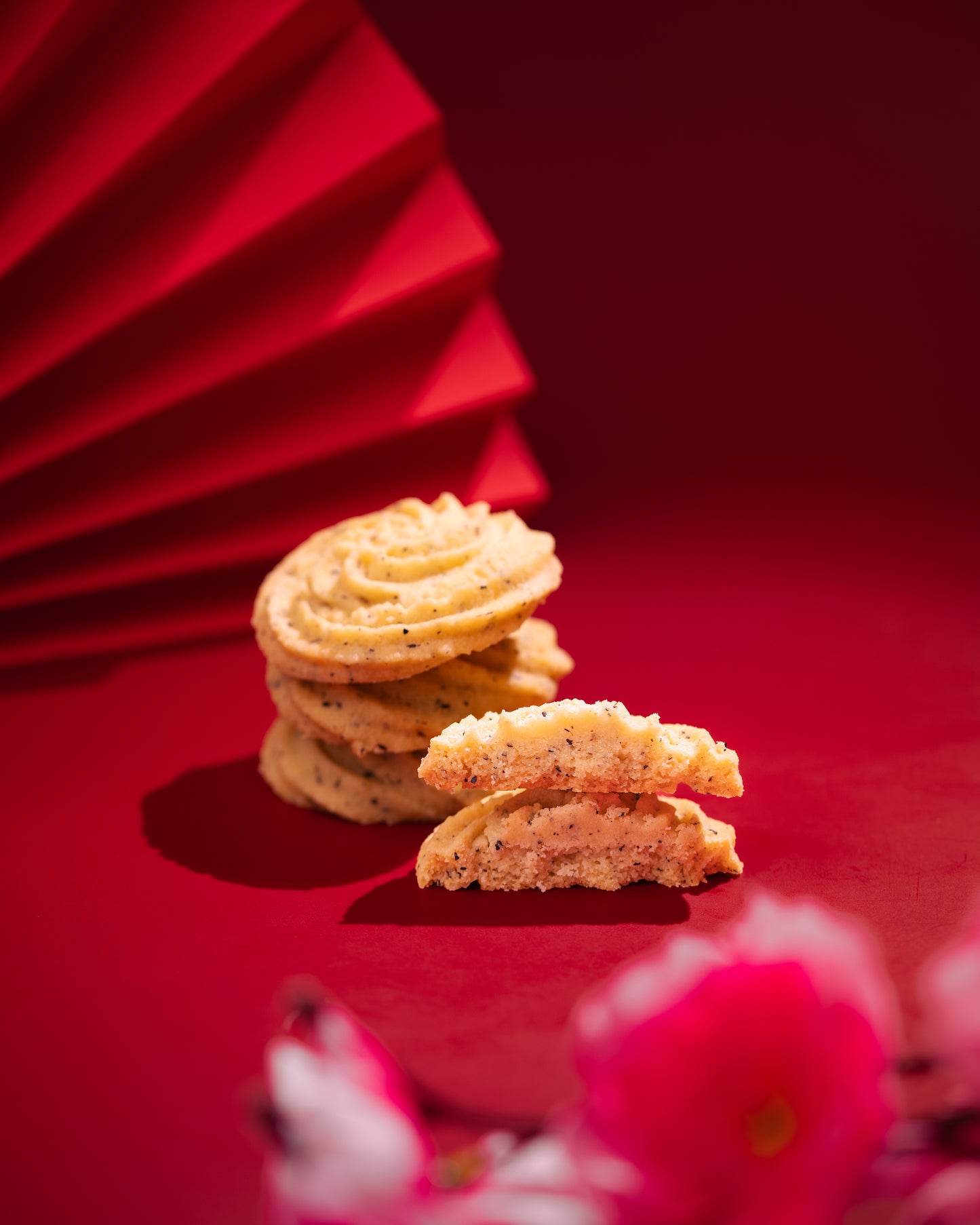 Oolong Butter Cookies