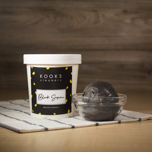 Black Sesame Goma ice cream